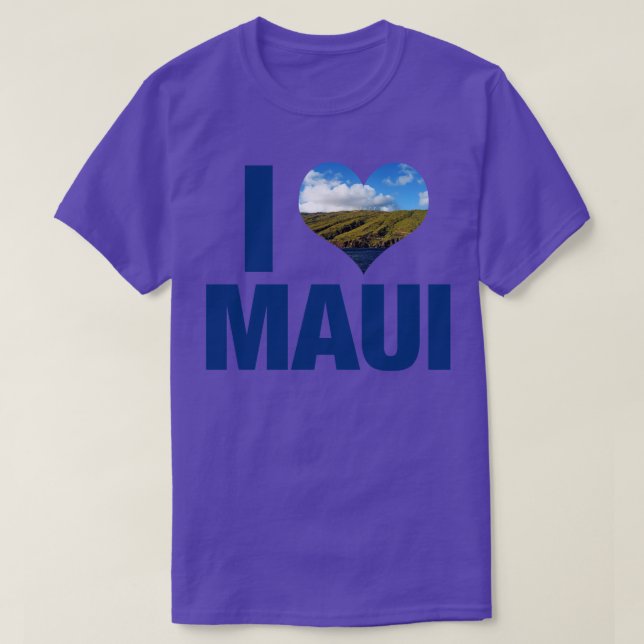 Camiseta Amo Maui (Diseño del anverso)