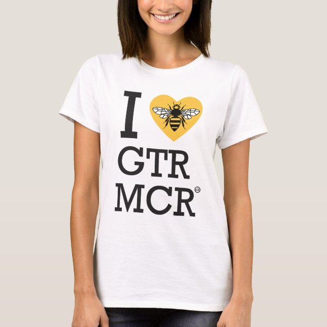 Camiseta Amo mayor Manchester (Anverso)