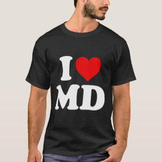 Camiseta Amo Md Heart Maryland