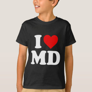 Camiseta Amo Md Heart Maryland
