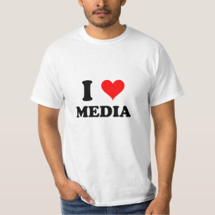 Camiseta Amo medios