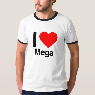 Camiseta amo mega