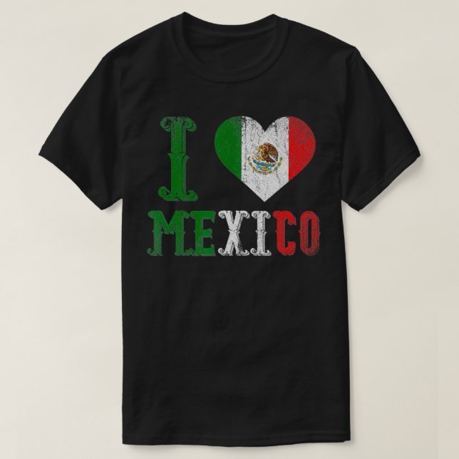 Camiseta Amo Meico (Diseño del anverso)