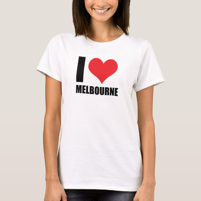 Camiseta Amo Melbourne (Anverso)