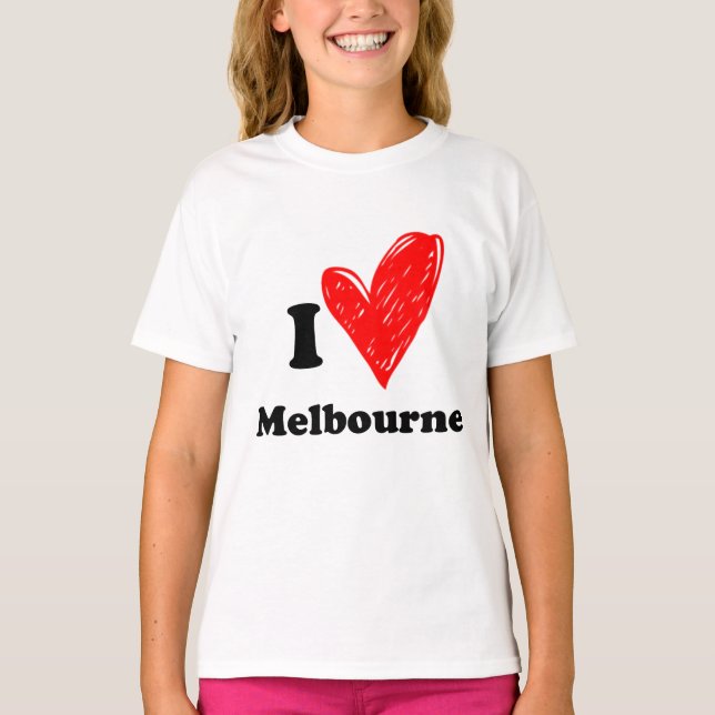 Camiseta Amo Melbourne (Anverso)