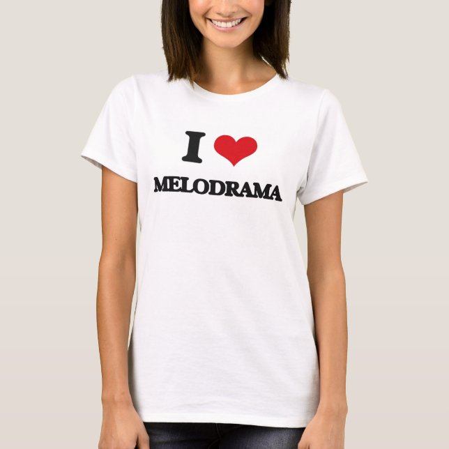 Camiseta Amo melodrama (Anverso)