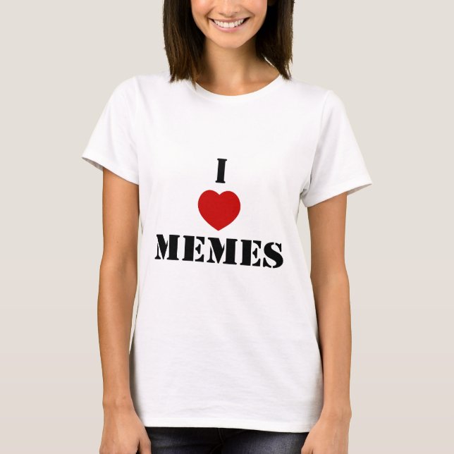 Camiseta Amo Memes (Anverso)