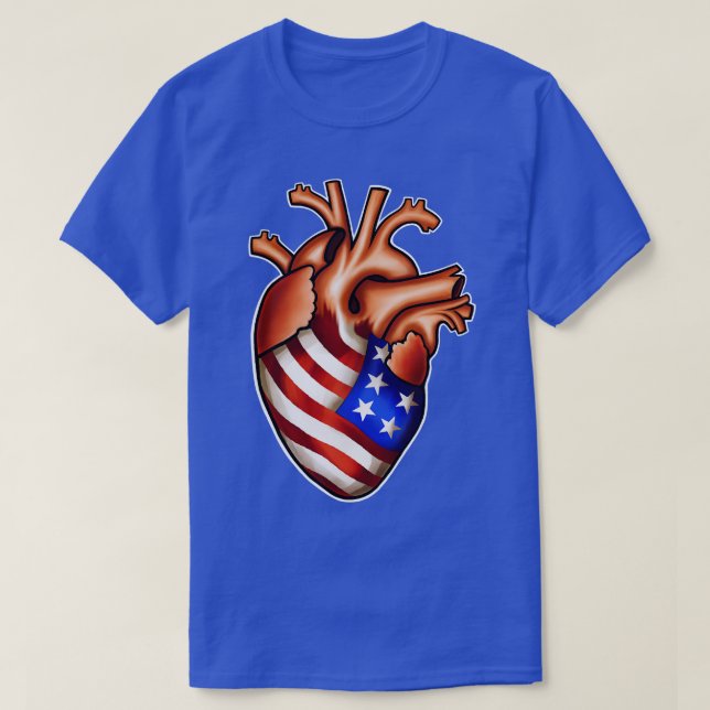 Camiseta Amo MericaMerica en mi corazón (Diseño del anverso)