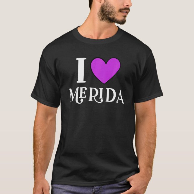 Camiseta Amo Mérida México 2 (Anverso)