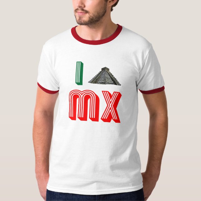 Camiseta Amo México (Anverso)