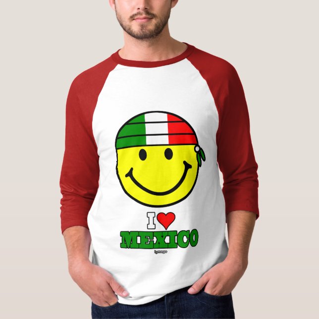 CAMISETA AMO MÉXICO (Anverso)