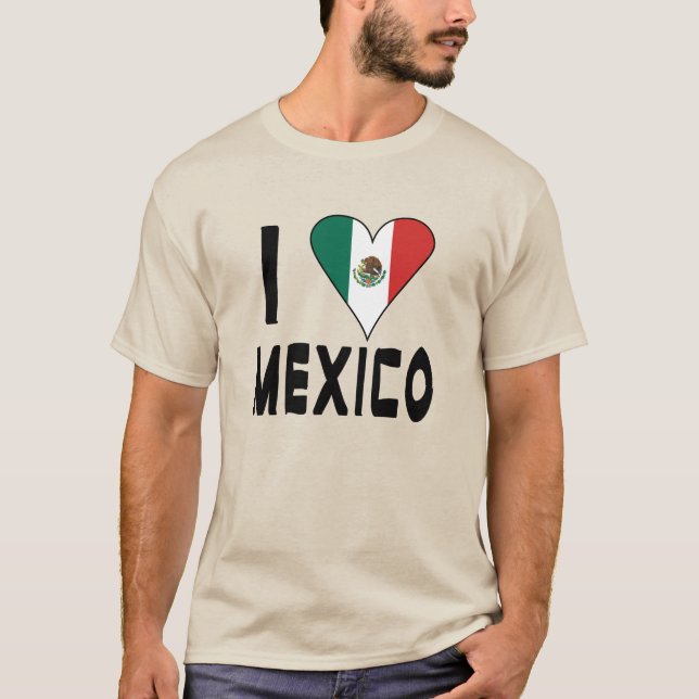 Camiseta Amo México (Anverso)