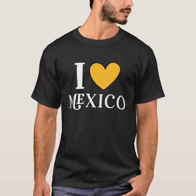 Camiseta Amo México 15 (Anverso)