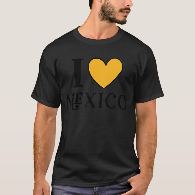 Camiseta Amo México 9 (Anverso)