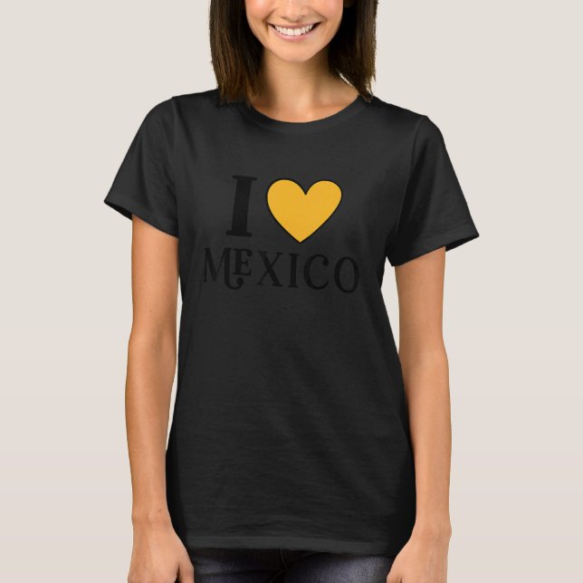Camiseta Amo México 9 (Anverso)