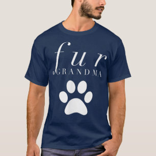 Camiseta Amo Mi Abuelo Fur Grandma
