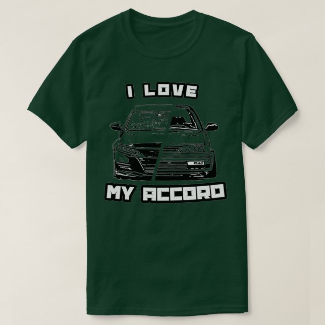 Camiseta Amo Mi Accord (Diseño del anverso)