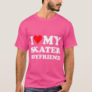 Camiseta Amo Mi Amigo Del Skater Skyfriend Heart Bf Skate