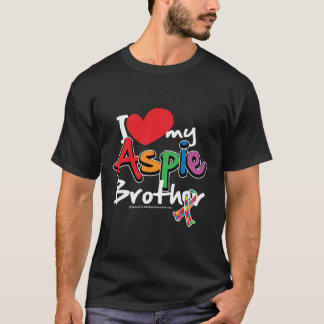 Camiseta Amo mi Aspie Brother