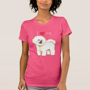 Camiseta Amo mi Bichon Frise