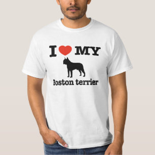 Camiseta Amo mi Boston Terrier