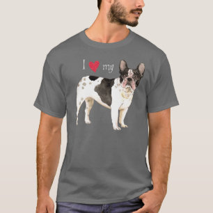 Camiseta Amo mi bulldog francés