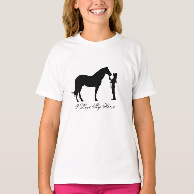 Camiseta Amo Mi Caballo (Anverso)