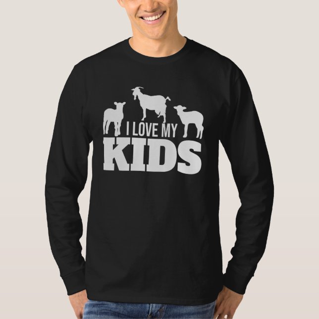 Camiseta Amo Mi Cabra De Hijos (Anverso)
