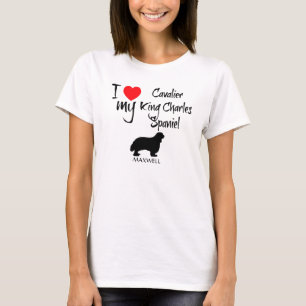 Camiseta Amo Mi Cavalier King Charles Spaniel