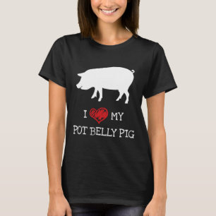 Camiseta Amo Mi Cerdo Belly Pot