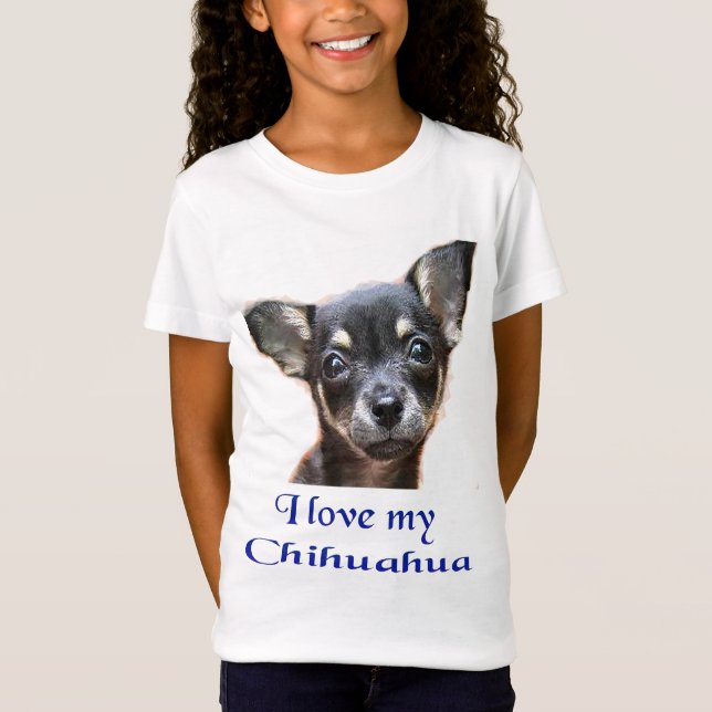 Camiseta Amo mi Chihuahua (Anverso)