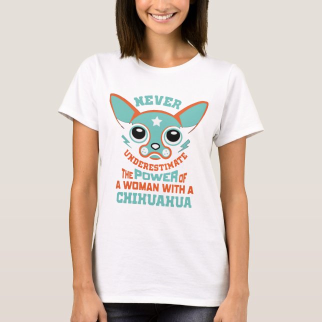 Camiseta Amo mi chihuahua (Anverso)