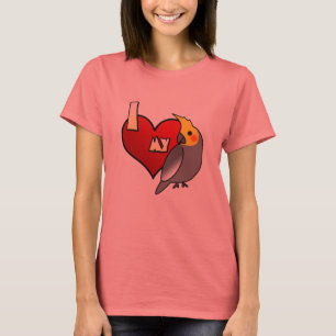 Camiseta Amo mi Cockatiel