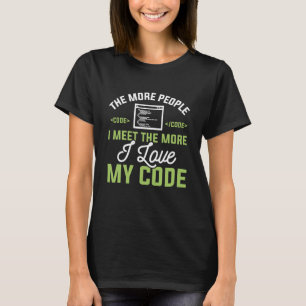 Camiseta Amo Mi Código