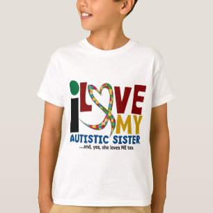 Camiseta Amo mi CONCIENCIA autística del AUTISMO de la