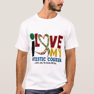 Camiseta Amo mi CONCIENCIA autística del AUTISMO del primo