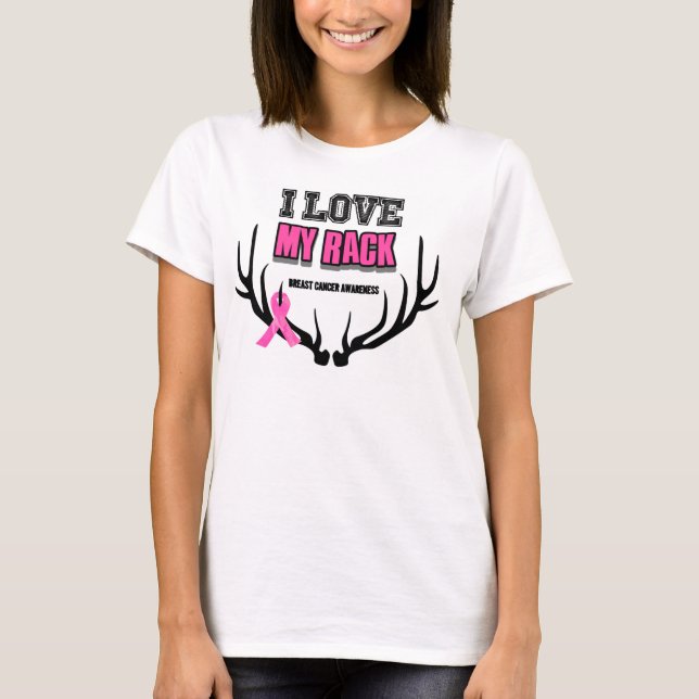 Camiseta Amo mi conciencia T del cáncer de pecho del (Anverso)