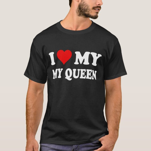 Camiseta Amo mi Corazón de Reina (Anverso)