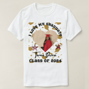 Camiseta Amo Mi Corazón Graduado 2024