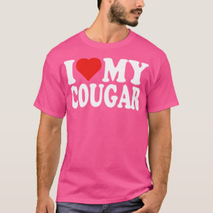 Camiseta Amo mi cougar