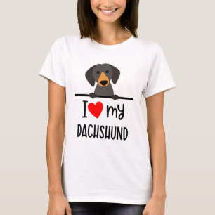 Camiseta Amo Mi Dachshund