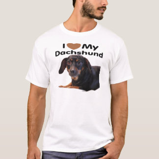 Camiseta Amo mi Dachshund