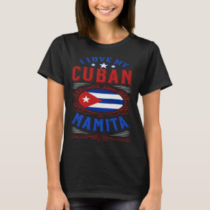 Camiseta Amo mi Día de la Madre de mi mamita cubana