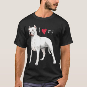 Camiseta Amo mi Dogo Argentino