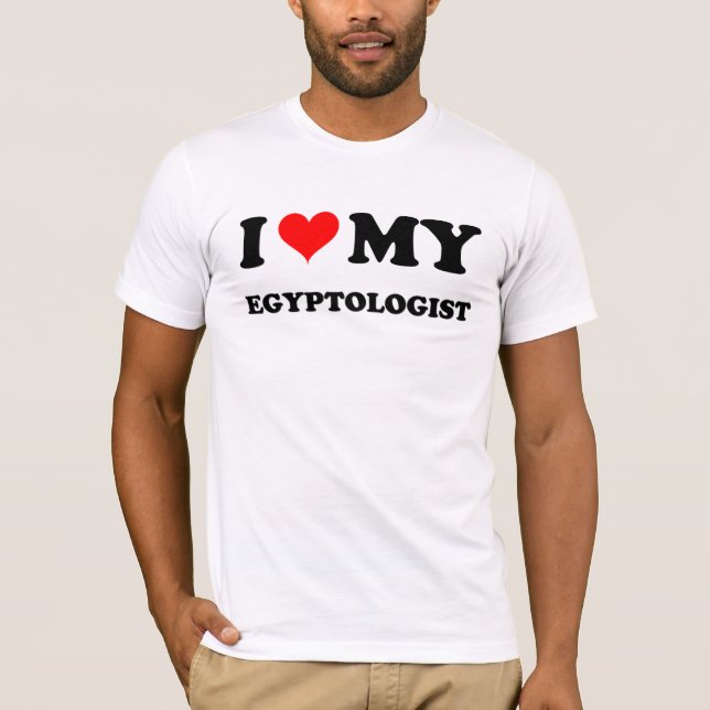 Camiseta Amo mi Egyptologist (Anverso)