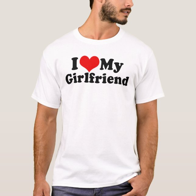 Camiseta Amo mi el día de San Valentín de la novia (Anverso)