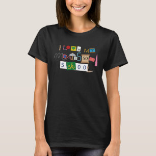 Camiseta Amo mi escuela Montessori