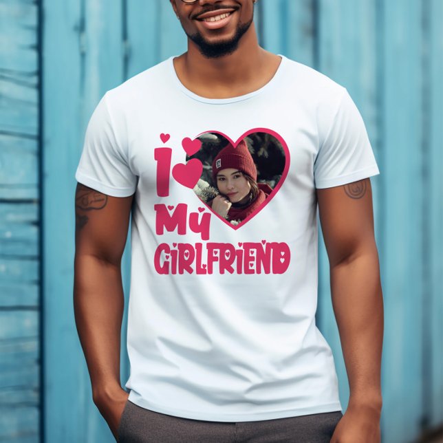 Camiseta Amo mi foto personalizada de novia (Subido por el creador)
