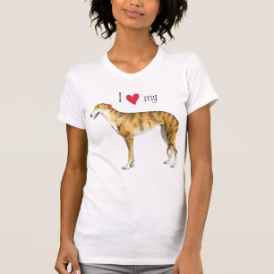 Camiseta Amo mi galgo
