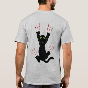 Camiseta Amo Mi Gato, Impresión De Dos Partes